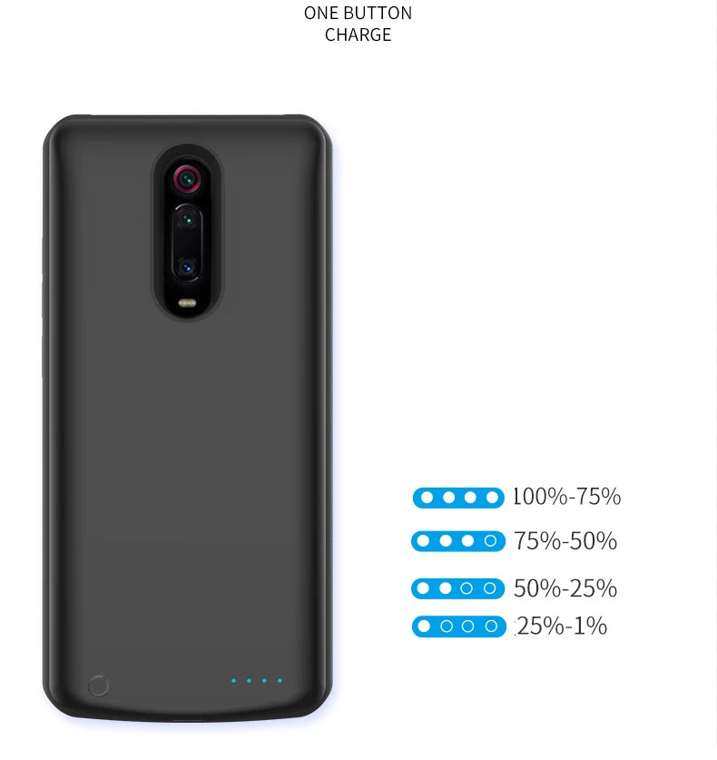 PowerFlyCase For Xiaomi Redmi K20 Pro 5000mAh